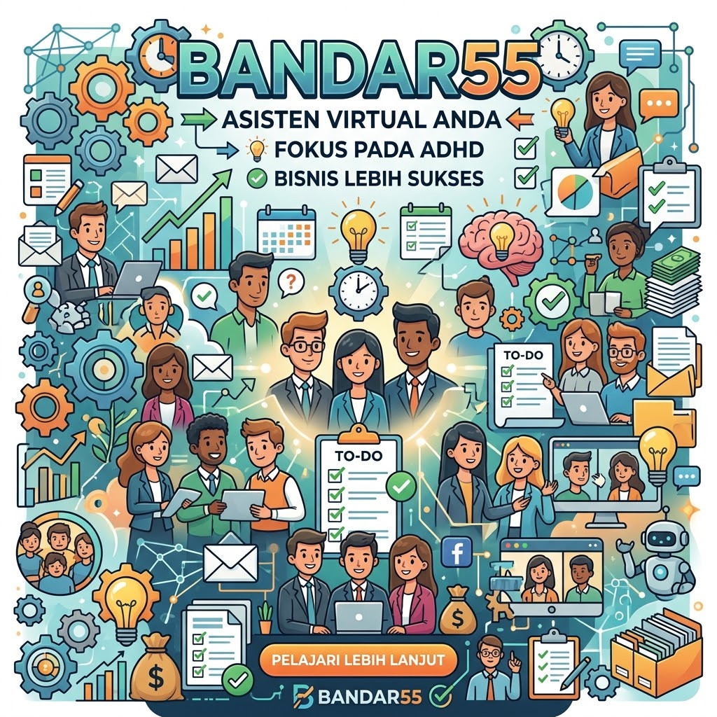 BANDAR55 | Layanan Virtual Assistant Khusus Profesional ADHD Dan Bisnis